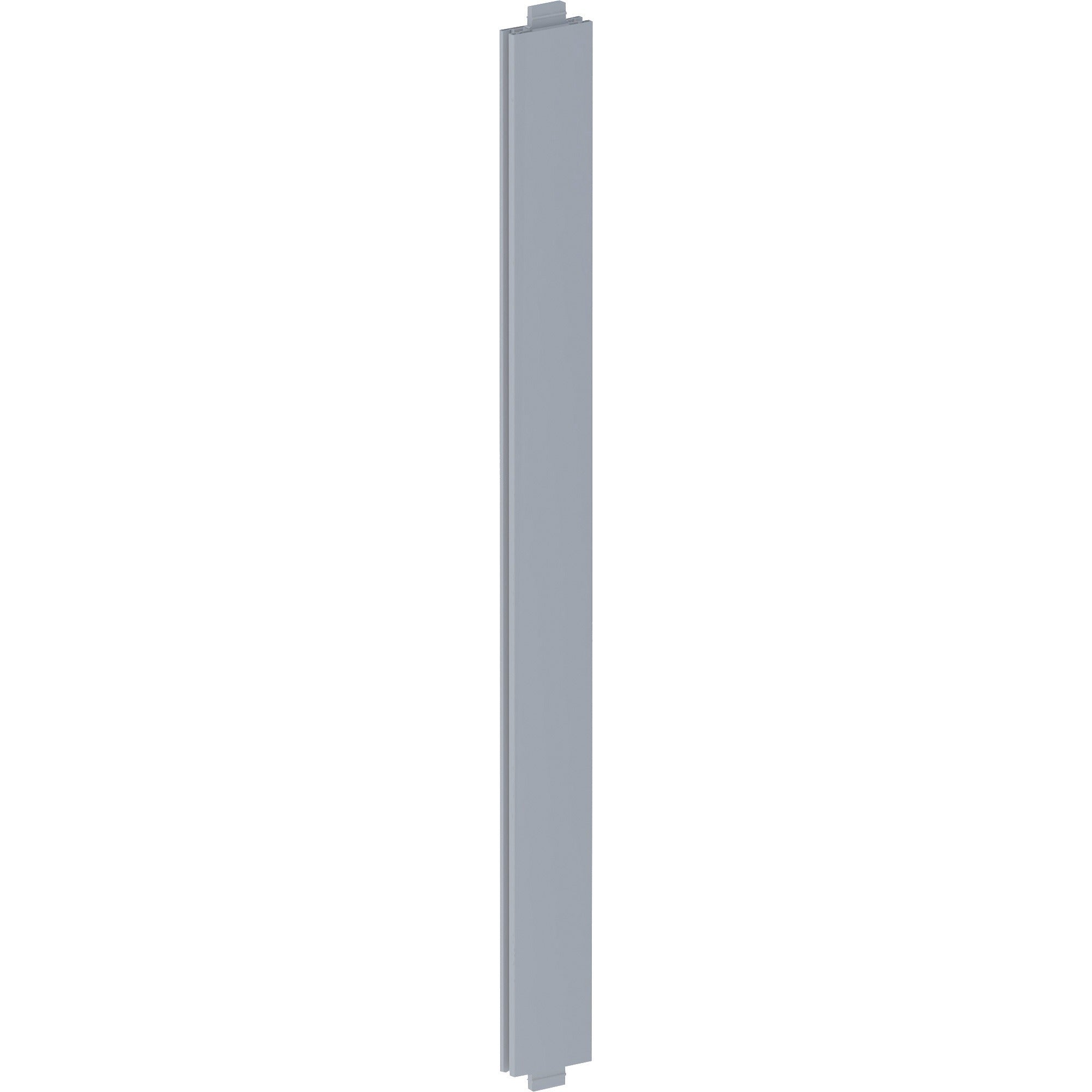 lorell-vertical-panel-strip-for-adaptable-panel-system-18-width-x-05-depth-x-197-height-aluminum-silver_llr90275 - 1