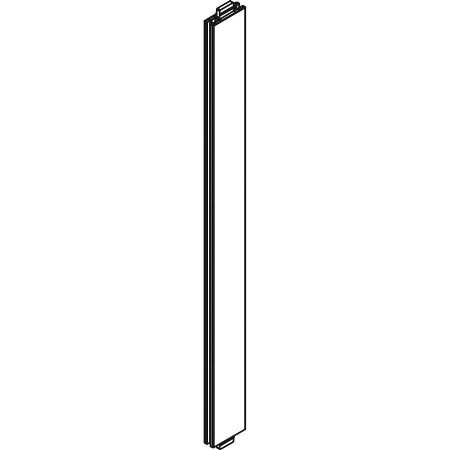 lorell-vertical-panel-strip-for-adaptable-panel-system-18-width-x-05-depth-x-197-height-aluminum-silver_llr90275 - 5