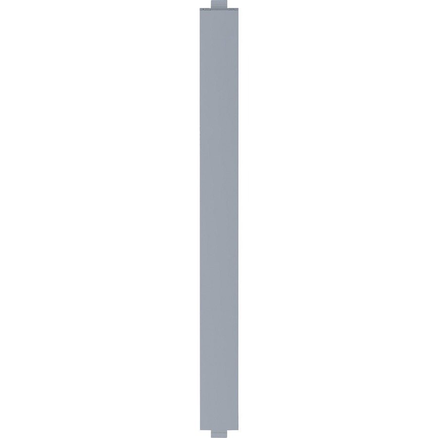 Lorell Vertical Panel Strip for Adaptable Panel System - 1.8" Width x 0.5" Depth x 19.7" Height - Aluminum - Silver