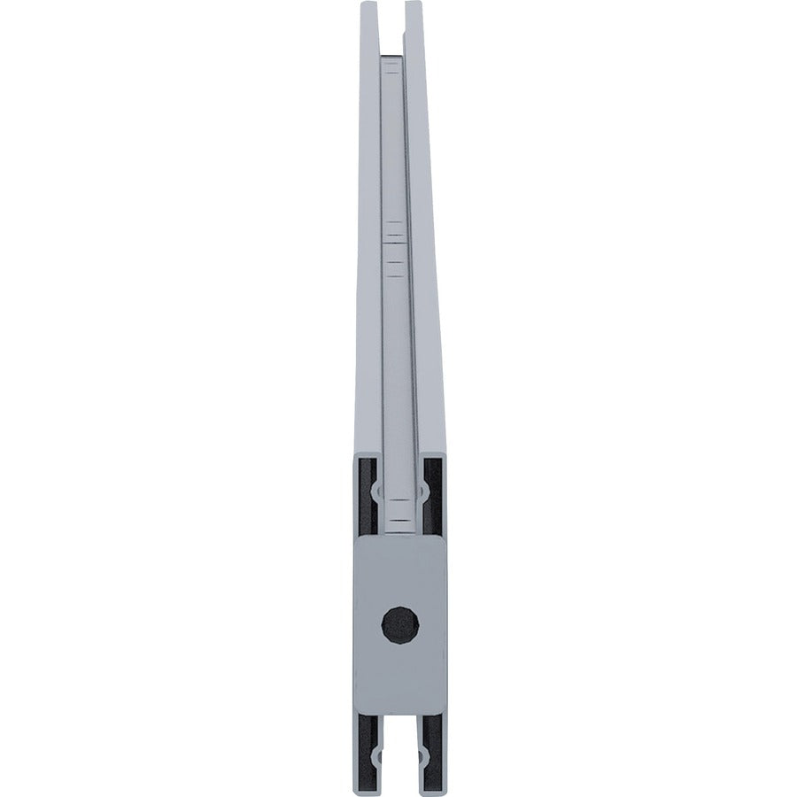 Lorell Double-wide Horizontal Panel Strip for Adaptable Panel System - 67" Width x 0.5" Depth x 1.8" Height - Aluminum - Silver