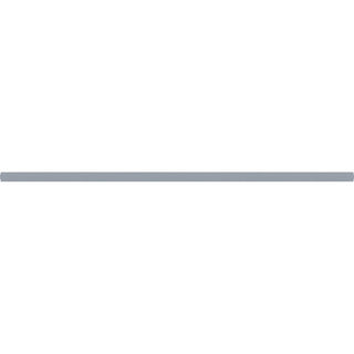 Lorell Double-wide Horizontal Panel Strip for Adaptable Panel System - 67" Width x 0.5" Depth x 1.8" Height - Aluminum - Silver