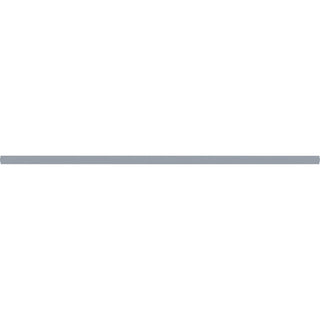 Lorell Double-wide Horizontal Panel Strip for Adaptable Panel System - 67" Width x 0.5" Depth x 1.8" Height - Aluminum - Silver