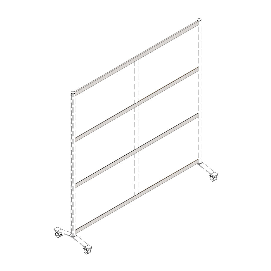 lorell-double-wide-horizontal-panel-strip-for-adaptable-panel-system-67-width-x-05-depth-x-18-height-aluminum-silver_llr90274 - 6