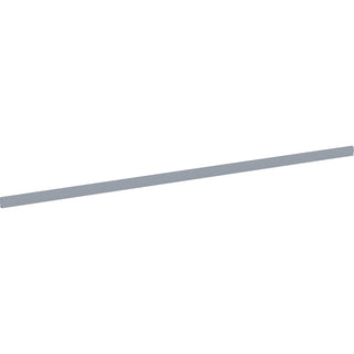 Lorell Double-wide Horizontal Panel Strip for Adaptable Panel System - 67" Width x 0.5" Depth x 1.8" Height - Aluminum - Silver