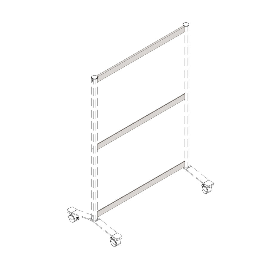 lorell-single-wide-horizontal-panel-strip-for-adaptable-panel-system-331-width-x-05-depth-x-18-height-aluminum-silver_llr90273 - 8