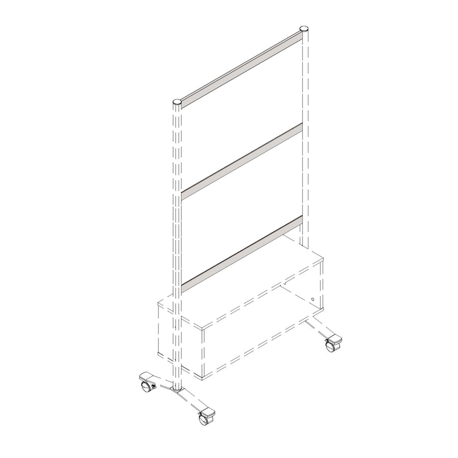 lorell-single-wide-horizontal-panel-strip-for-adaptable-panel-system-331-width-x-05-depth-x-18-height-aluminum-silver_llr90273 - 7