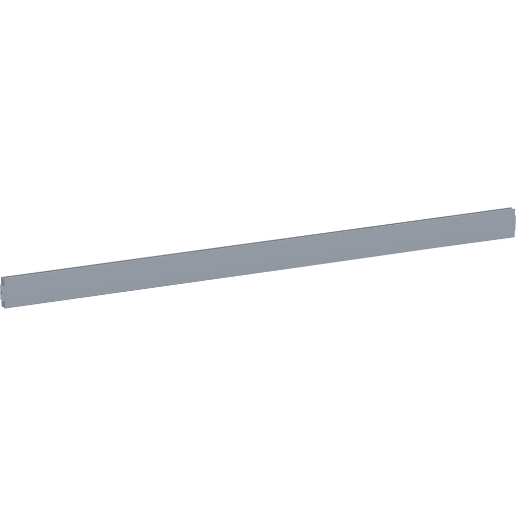 Lorell Single-Wide Horizontal Panel Strip for Adaptable Panel System - 33.1" Width x 0.5" Depth x 1.8" Height - Aluminum - Silver