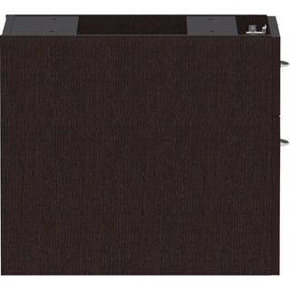 Lorell Essentials Series Box/File Hanging File Cabinet - 16" x 22" x 21" Pedestal - 2 Drawer(s) - Finish: Espresso