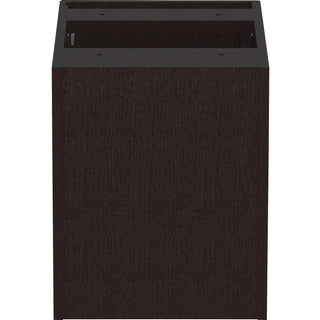 Lorell Essentials Series Box/File Hanging File Cabinet - 16" x 22" x 21" Pedestal - 2 Drawer(s) - Finish: Espresso