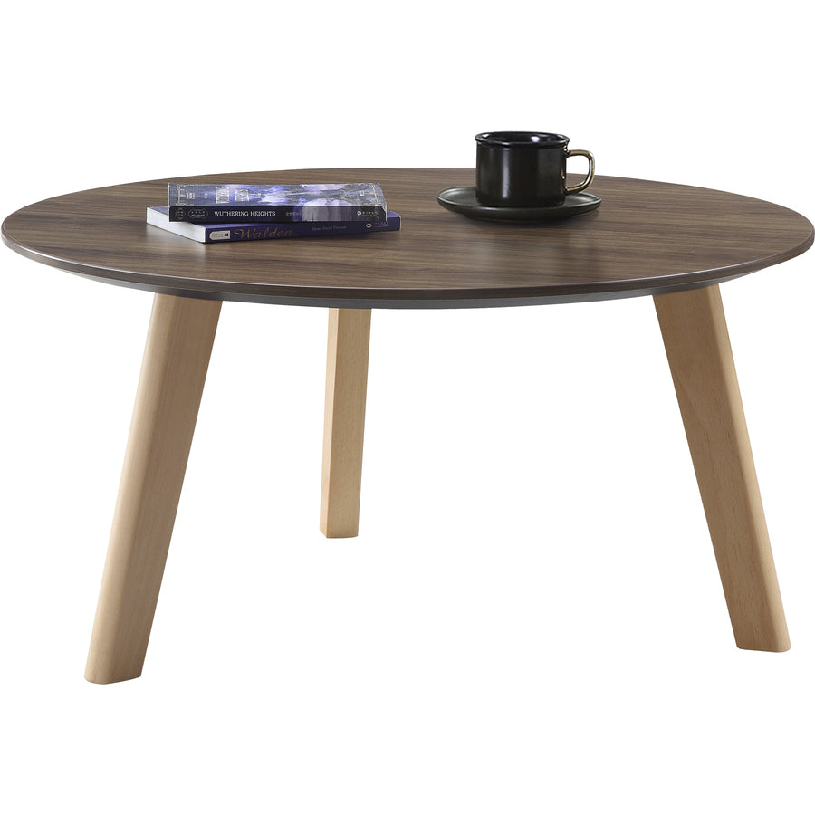 lorell-quintessence-collection-coffee-table-158-x-32-knife-edge-walnut-laminate-table-top_llr16247 - 2