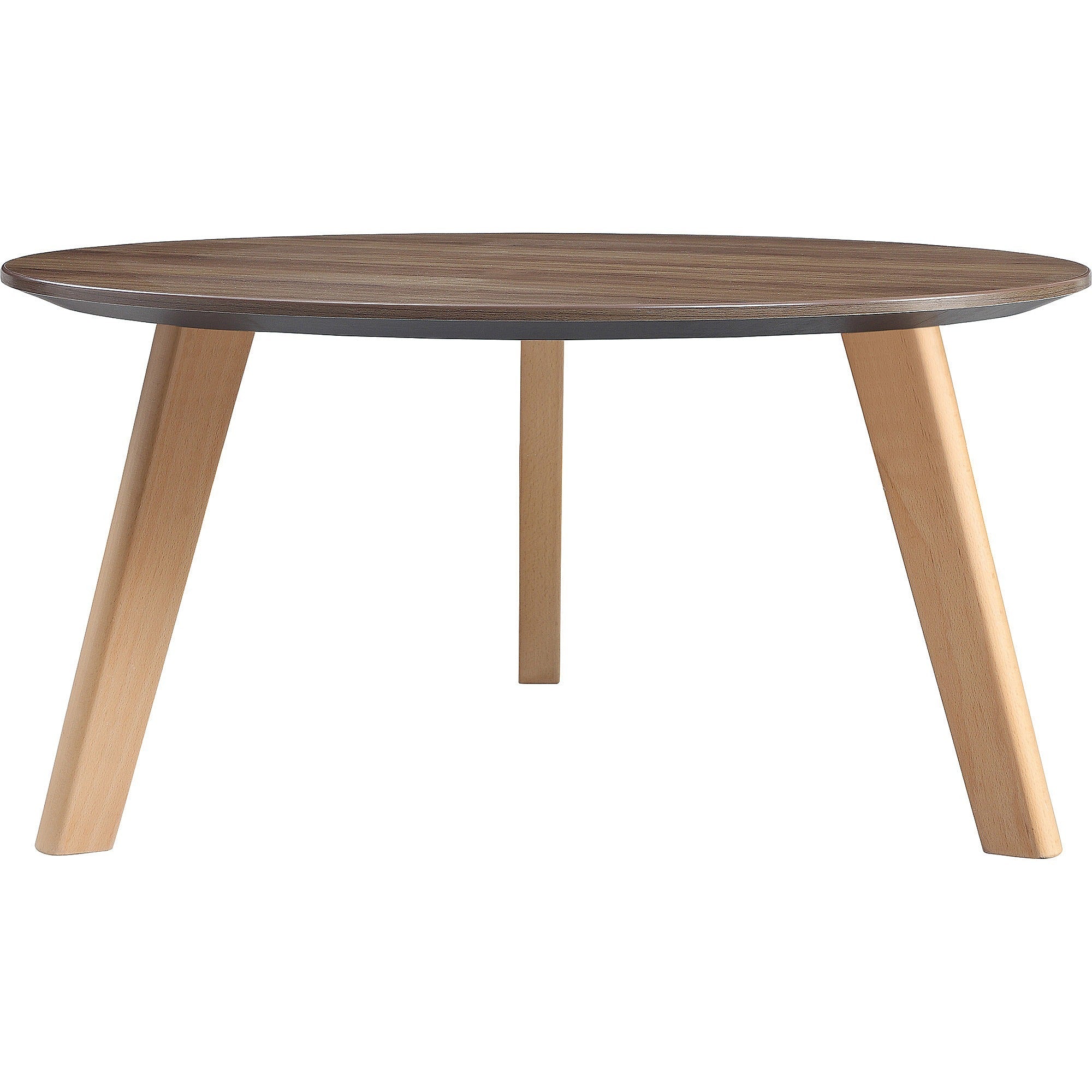 lorell-quintessence-collection-coffee-table-158-x-32-knife-edge-walnut-laminate-table-top_llr16247 - 1