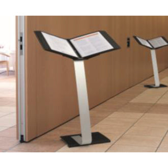 SHERPA Stand Pro 10 - Support Letter 8.50" x 11" Media - Rugged, Anti-glare - Black - 3.5" Height x 14.7" Width x 42.6" Depth - 1 Each