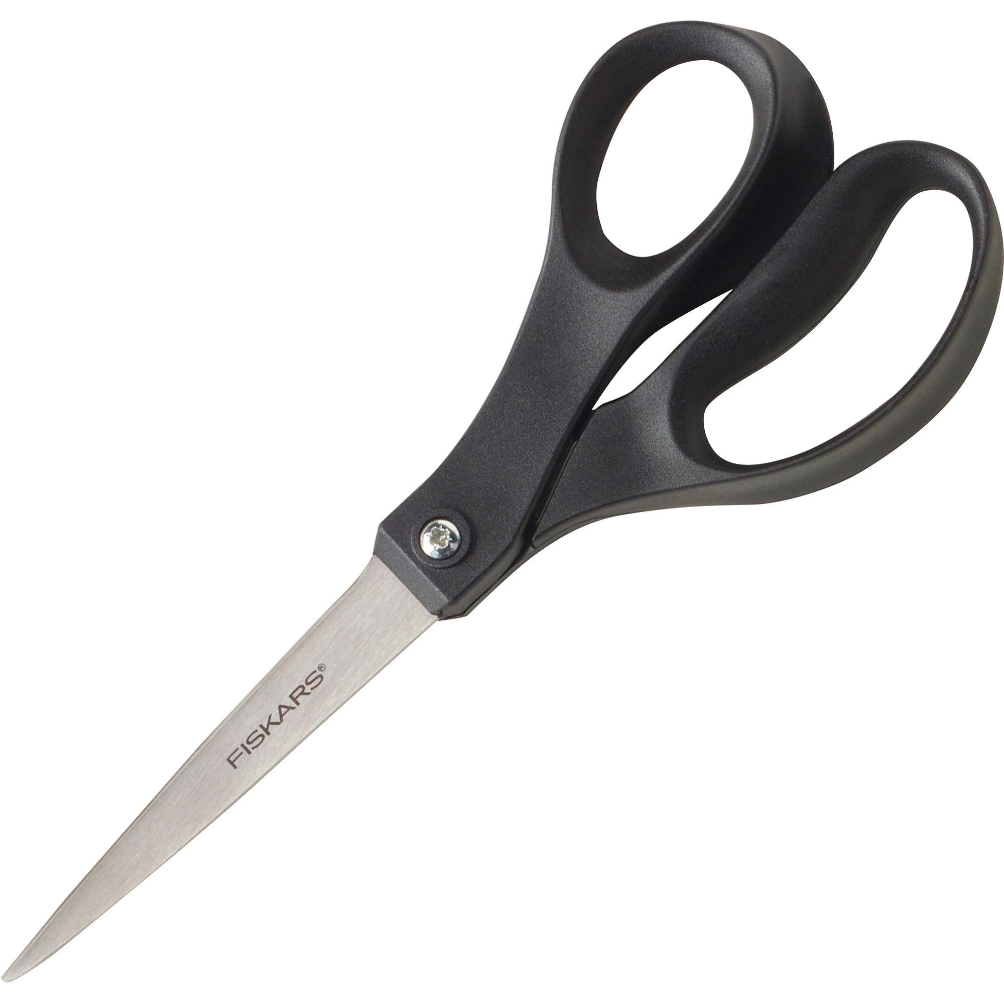 fiskars-scissors-8-overall-length-left-right-stainless-steel-pointed-tip-black-1-each_fsk1508101001 - 1