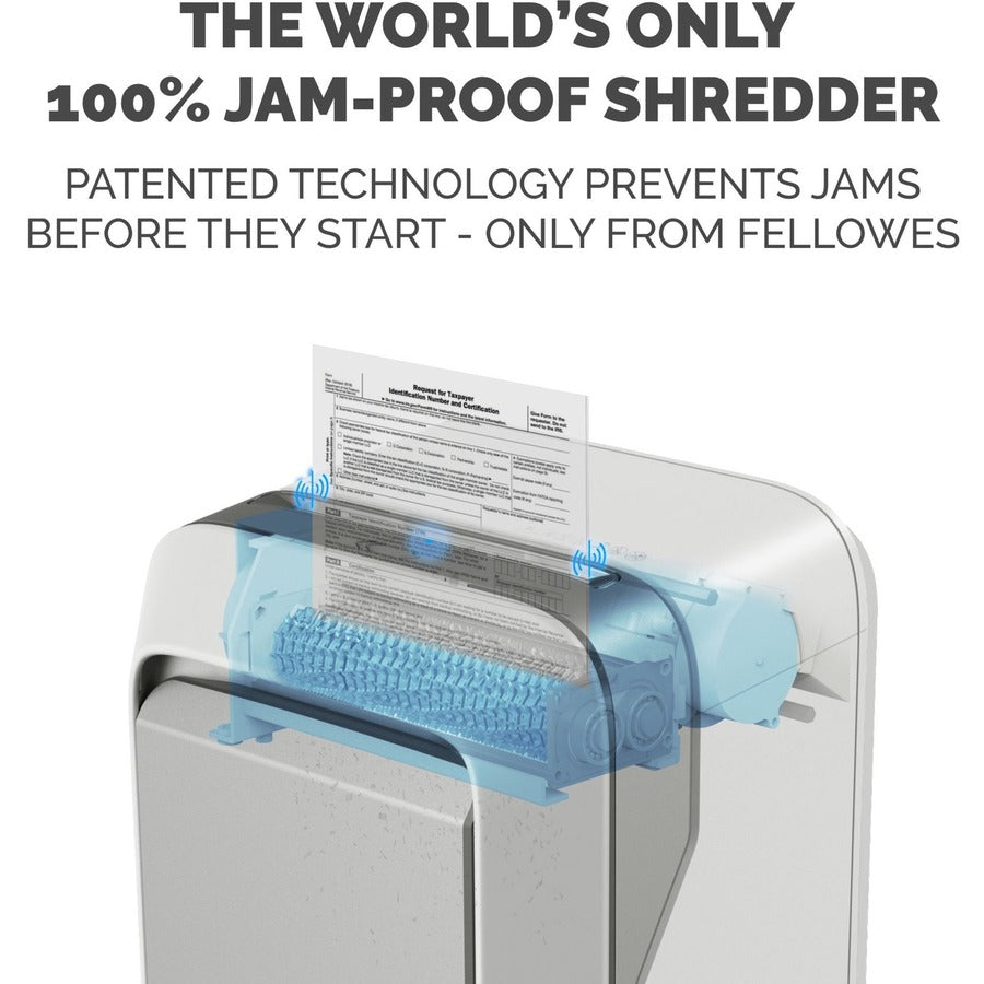 Powershred LX210 Micro-Cut Shredder, 16 Manual Sheet Capacity, White