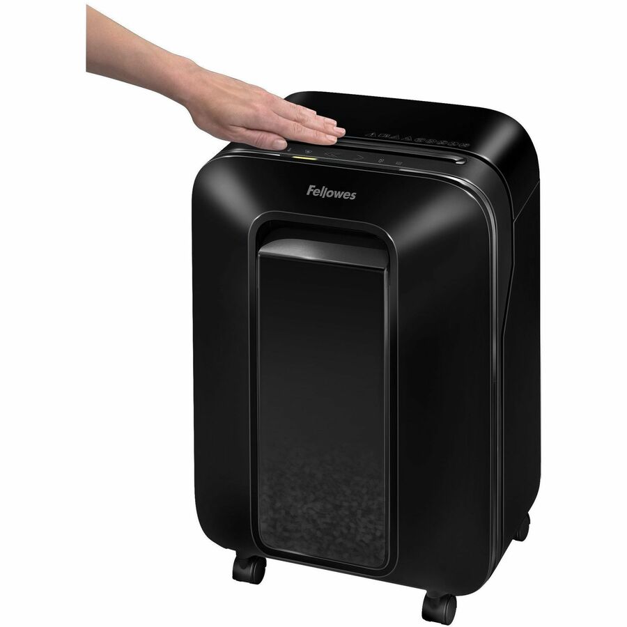 Powershred LX200 Micro-Cut Shredder, 12 Manual Sheet Capacity, Black