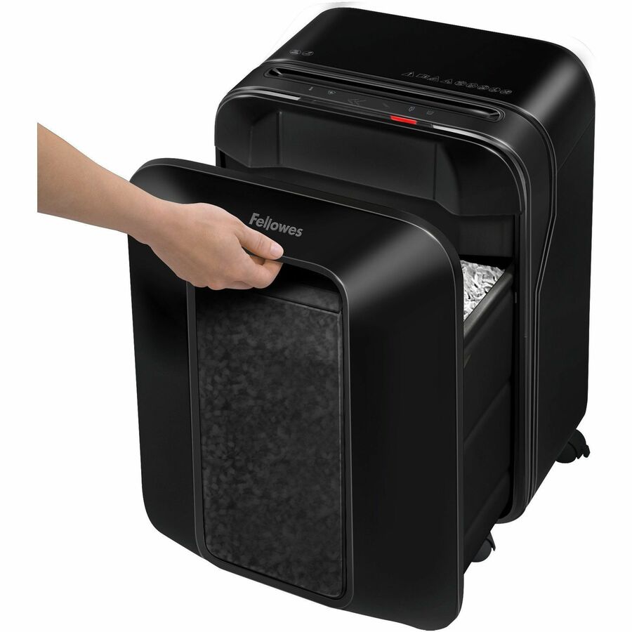 Powershred LX200 Micro-Cut Shredder, 12 Manual Sheet Capacity, Black