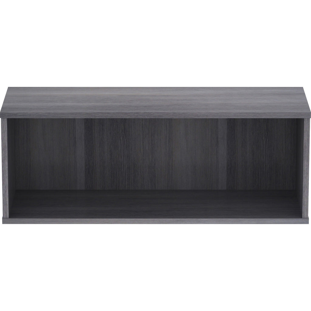lorell-panel-system-open-storage-cabinet-181-height-x-315-width-x-158-depth-charcoal-laminate-1-each_llr90281 - 2