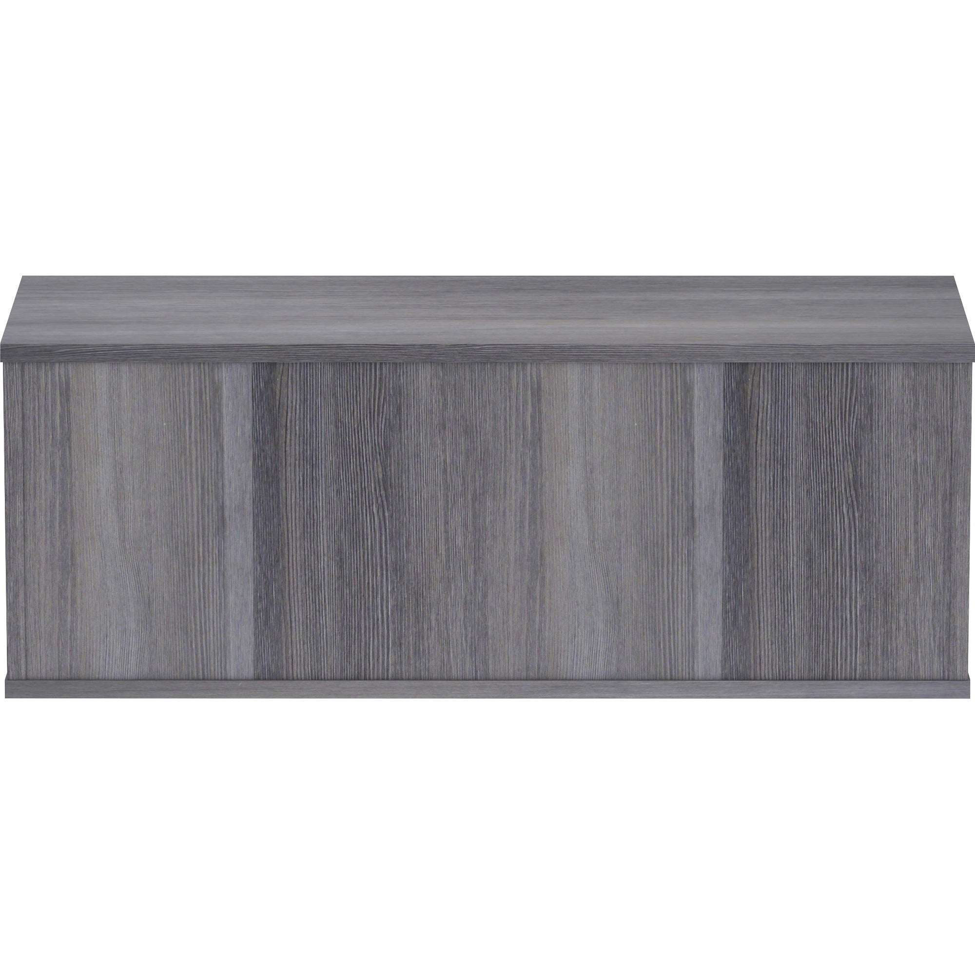 lorell-panel-system-open-storage-cabinet-181-height-x-315-width-x-158-depth-charcoal-laminate-1-each_llr90281 - 4