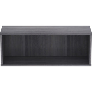 Lorell Panel System Open Storage Cabinet - 18.1" Height x 31.5" Width x 15.8" Depth - Charcoal - Laminate - 1 Each