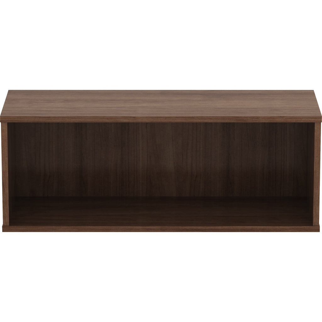 lorell-panel-system-open-storage-cabinet-181-height-x-315-width-x-158-depth-walnut-laminate-1-each_llr90280 - 2