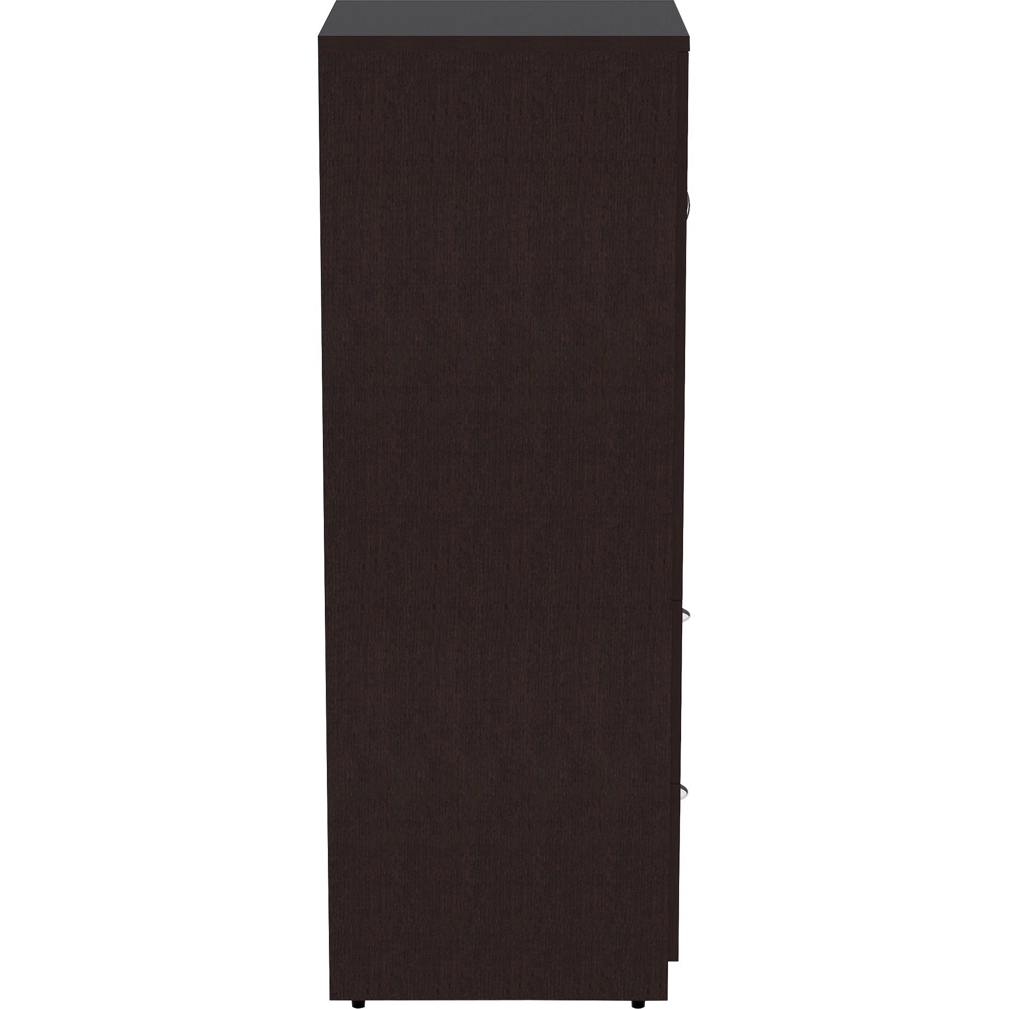 lorell-essentials-series-tall-storage-cabinet-236-x-236656-cabinet-2-x-file-drawers-1-doors-2-shelves-material-laminate-medium-density-fiberboard-mdf-particleboard-finish-espresso_llr18229 - 4