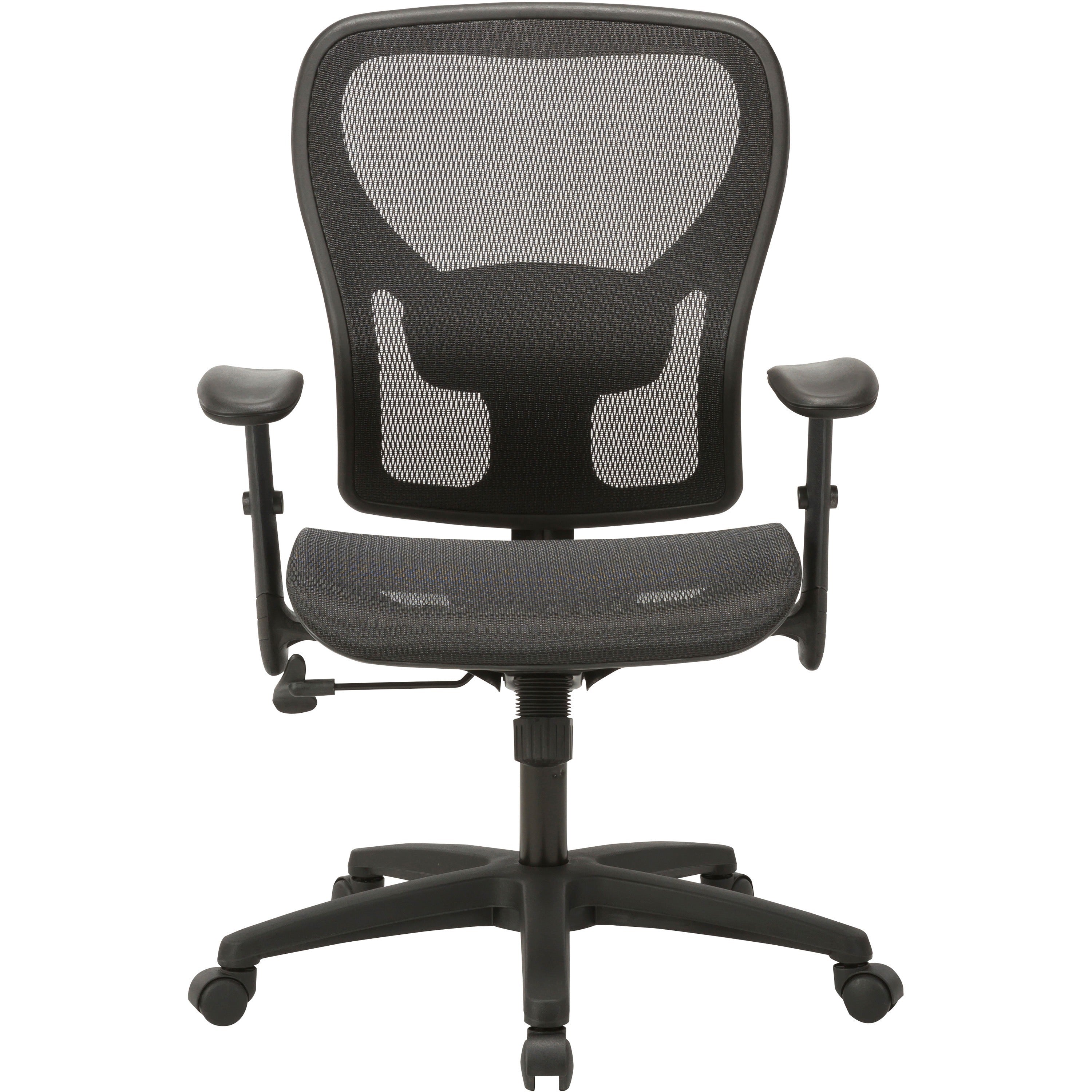 lorell-mesh-mid-back-task-chair-mesh-seat-mesh-back-mid-back-5-star-base-black-1-each_llr83293 - 3