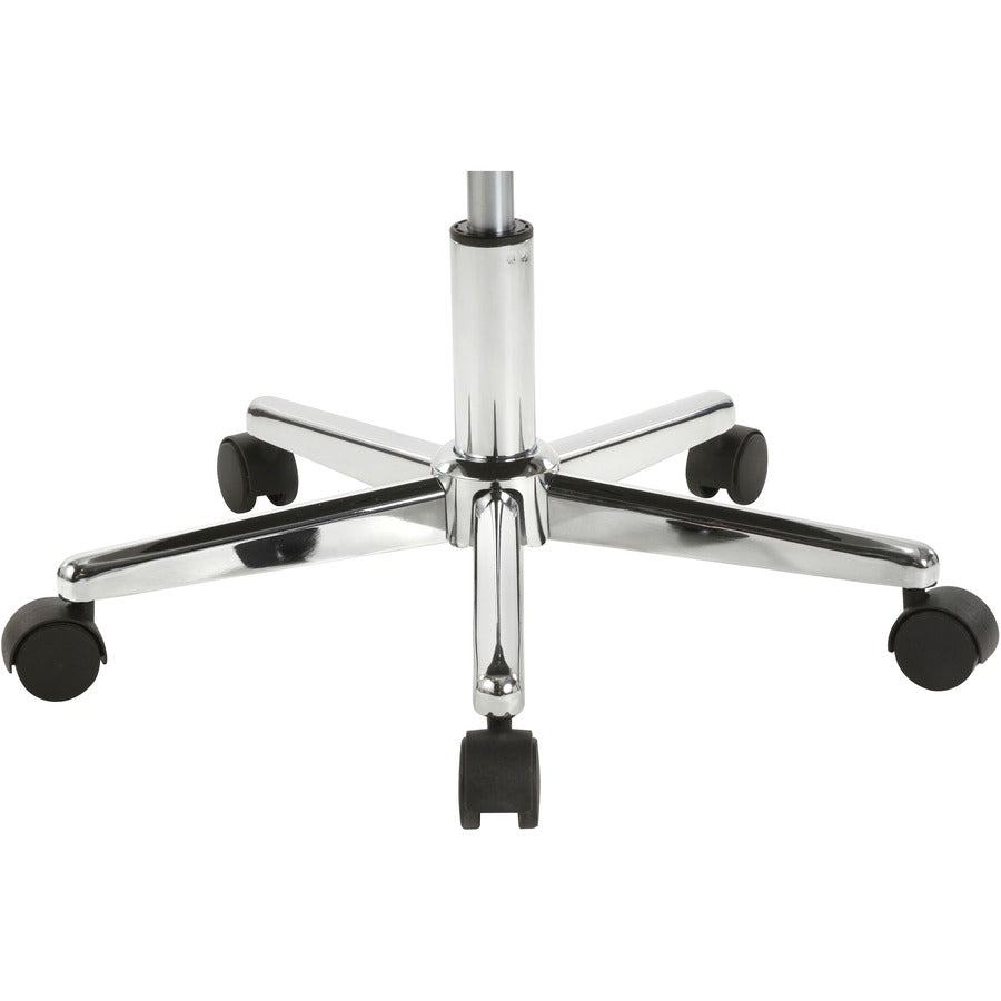 Lorell Resimercial Low-back Task Chair with Arms - 22.5" x 24.4"31.5" - Material: Fabric - Finish: Gray