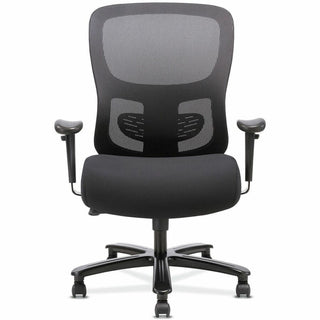 1-Fourty-One Big/Tall Mesh Task Chair, Supports Up to 400 lb, 19.2" to 22.85" Seat Height, Black