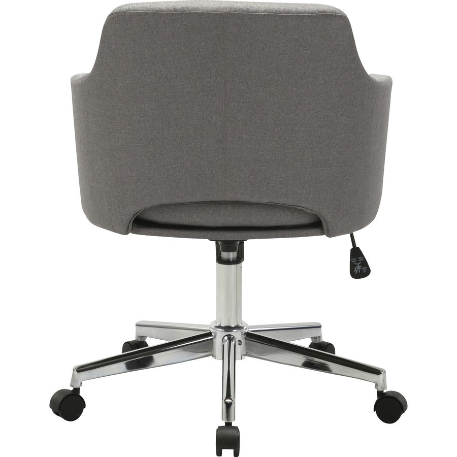 Lorell Resimercial Low-back Task Chair - 24.6" x 24.6" x 34.9