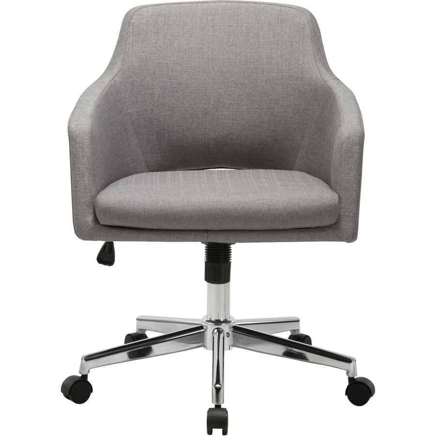 Lorell Resimercial Low-back Task Chair - 24.6" x 24.6" x 34.9