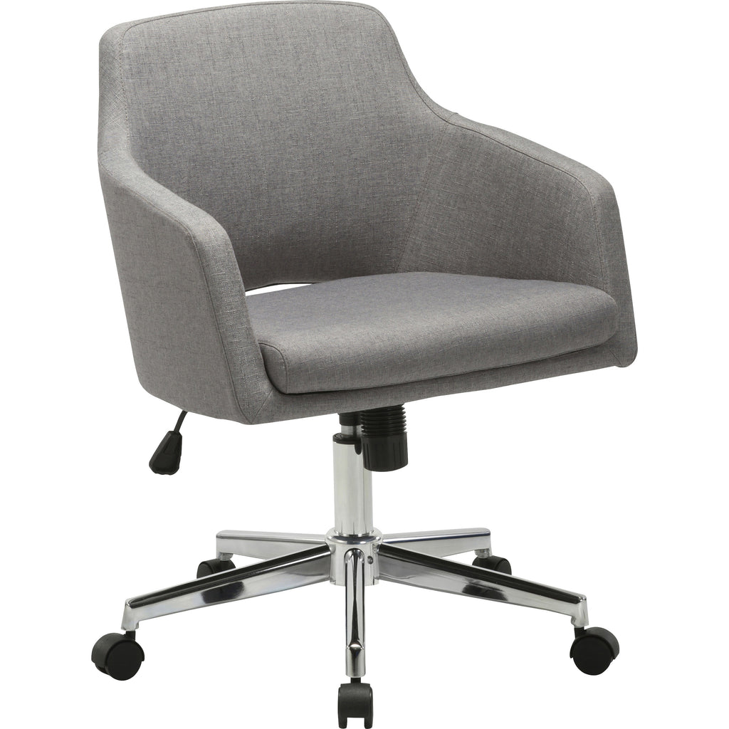 Lorell Resimercial Low-back Task Chair - 24.6" x 24.6" x 34.9