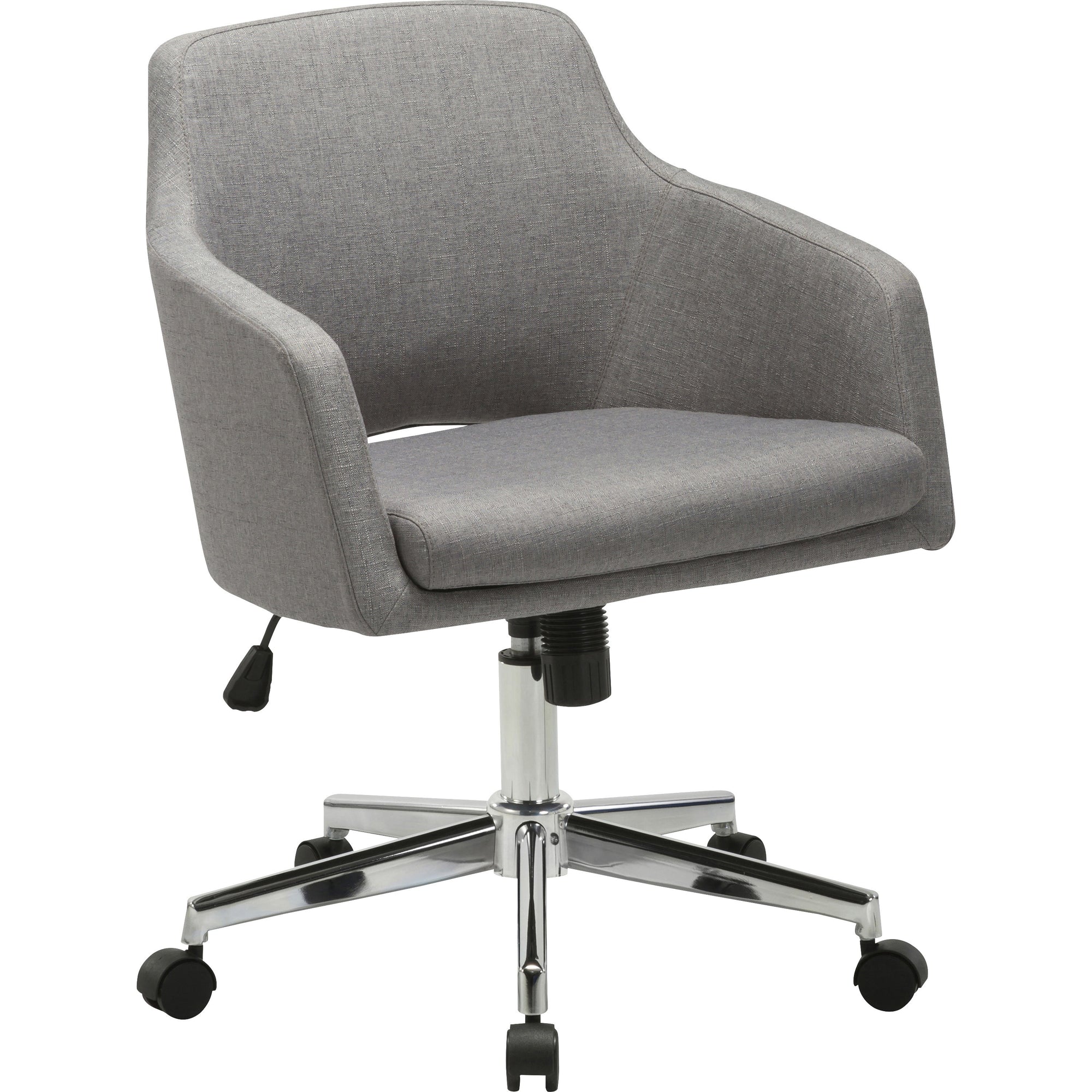 Lorell Resimercial Low-back Task Chair - 24.6" x 24.6" x 34.9