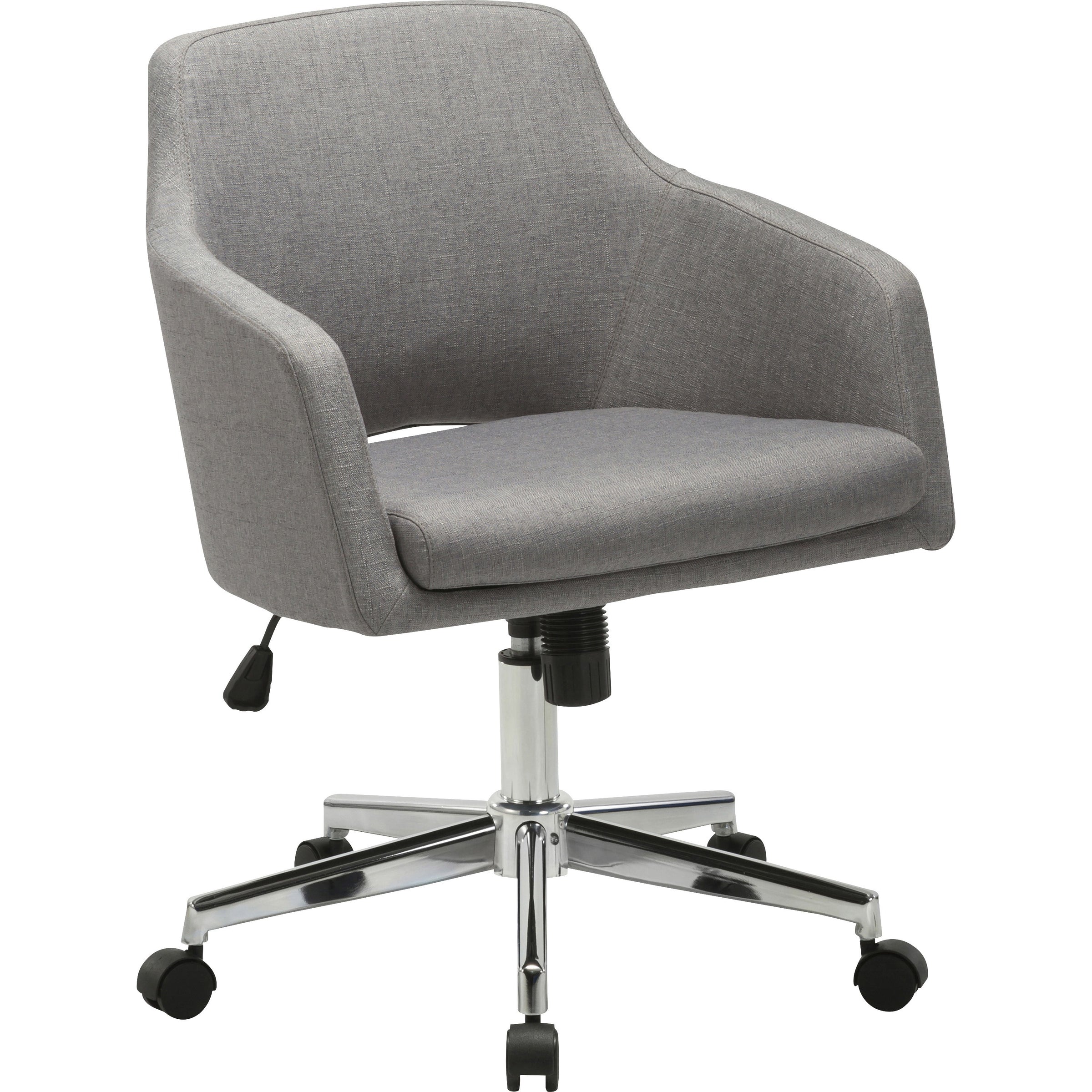 Lorell Resimercial Low-back Task Chair - 24.6" x 24.6" x 34.9