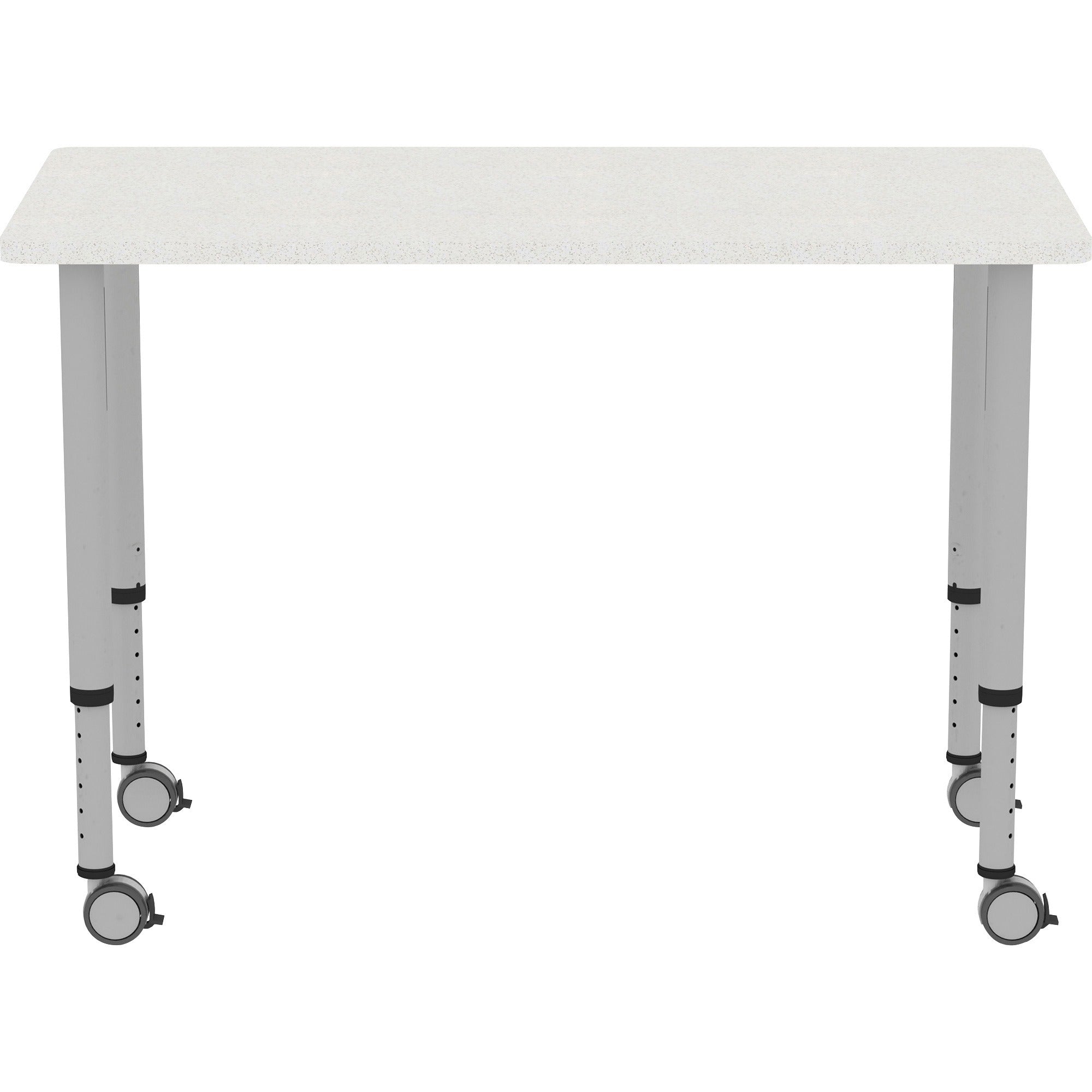 lorell-attune-height-adjustable-multipurpose-rectangular-table-for-table-toprectangle-top-adjustable-height-2662-to-3362-adjustment-x-48-table-top-width-x-2362-table-top-depth-3362-height-assembly-required-laminated-gray-lam_llr69581 - 3