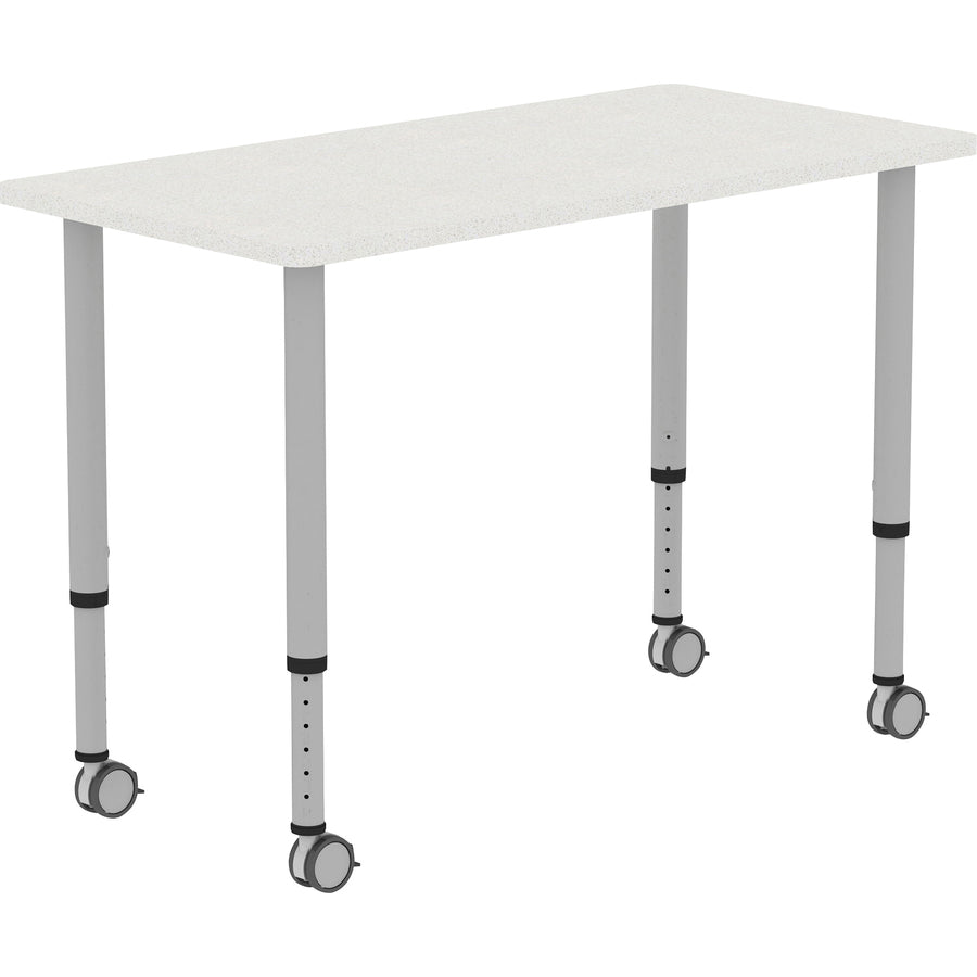 lorell-attune-height-adjustable-multipurpose-rectangular-table-for-table-toprectangle-top-adjustable-height-2662-to-3362-adjustment-x-48-table-top-width-x-2362-table-top-depth-3362-height-assembly-required-laminated-gray-lam_llr69581 - 6