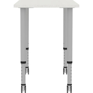 lorell-attune-height-adjustable-multipurpose-rectangular-table-for-table-toprectangle-top-adjustable-height-2662-to-3362-adjustment-x-48-table-top-width-x-2362-table-top-depth-3362-height-assembly-required-laminated-gray-lam_llr69581 - 4
