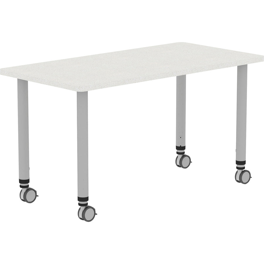 lorell-attune-height-adjustable-multipurpose-rectangular-table-for-table-toprectangle-top-adjustable-height-2662-to-3362-adjustment-x-48-table-top-width-x-2362-table-top-depth-3362-height-assembly-required-laminated-gray-lam_llr69581 - 8