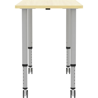 lorell-attune-height-adjustable-multipurpose-rectangular-table-for-table-toprectangle-top-adjustable-height-2662-to-3362-adjustment-x-60-table-top-width-x-2362-table-top-depth-3362-height-assembly-required-laminated-maple-la_llr69580 - 4