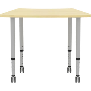 lorell-attune-height-adjustable-multipurpose-curved-table-for-table-toptrapezoid-top-adjustable-height-2662-to-3362-adjustment-x-60-table-top-width-x-2362-table-top-depth-3362-height-assembly-required-laminated-maple-laminat_llr69584 - 5