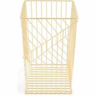 Vena Hanging File Basket, Letter Size, 6.85" Long, Gold