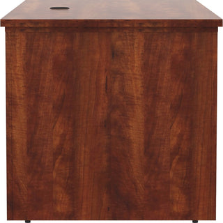 Lorell Essentials Series Sit-to-Stand Desk Shell - 0.1" Top, 1" Edge, 60" x 29"49" - Finish: Cherry - Laminate Table Top