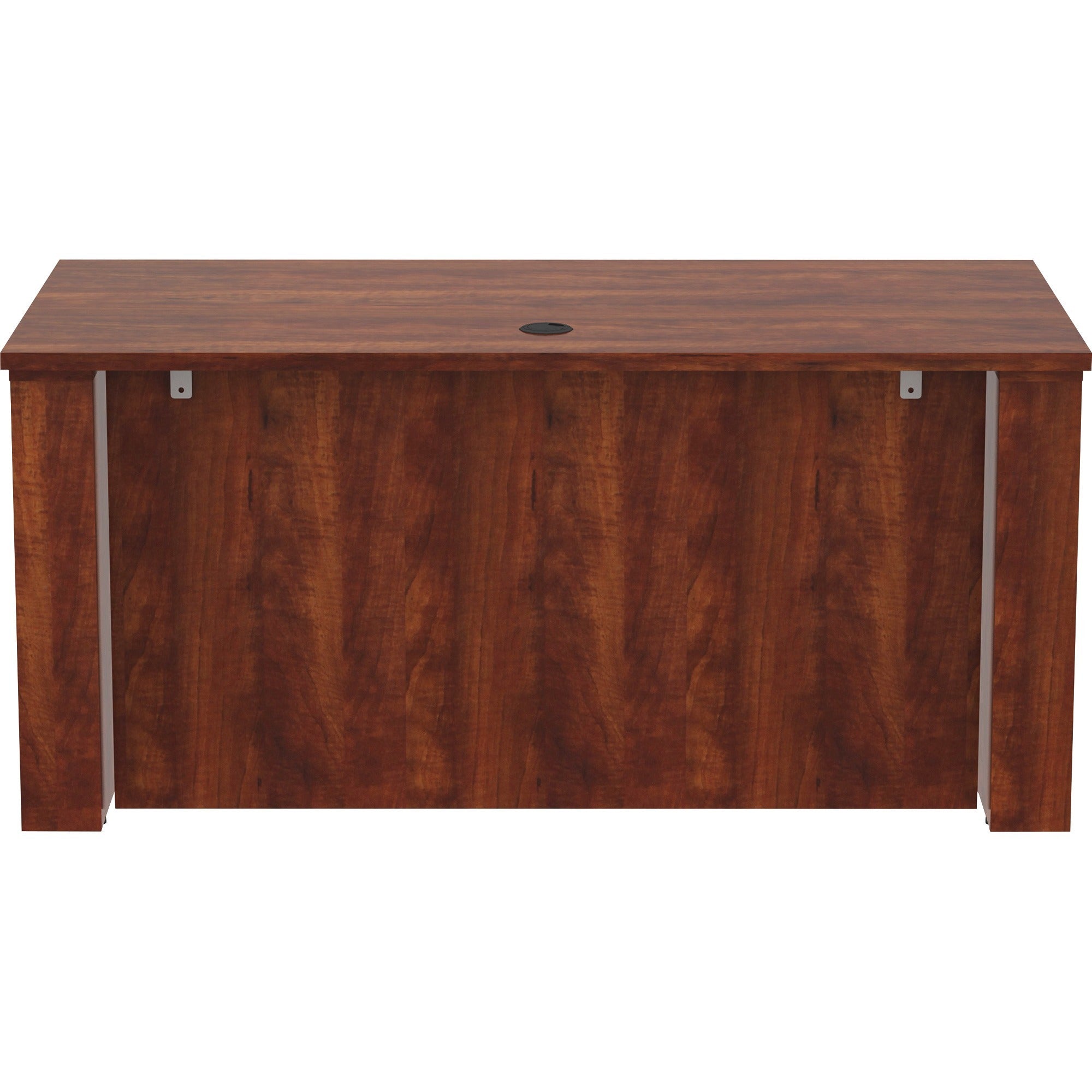 lorell-essentials-series-sit-to-stand-desk-shell-01-top-1-edge-60-x-2949-finish-cherry-laminate-table-top_llr69570 - 4