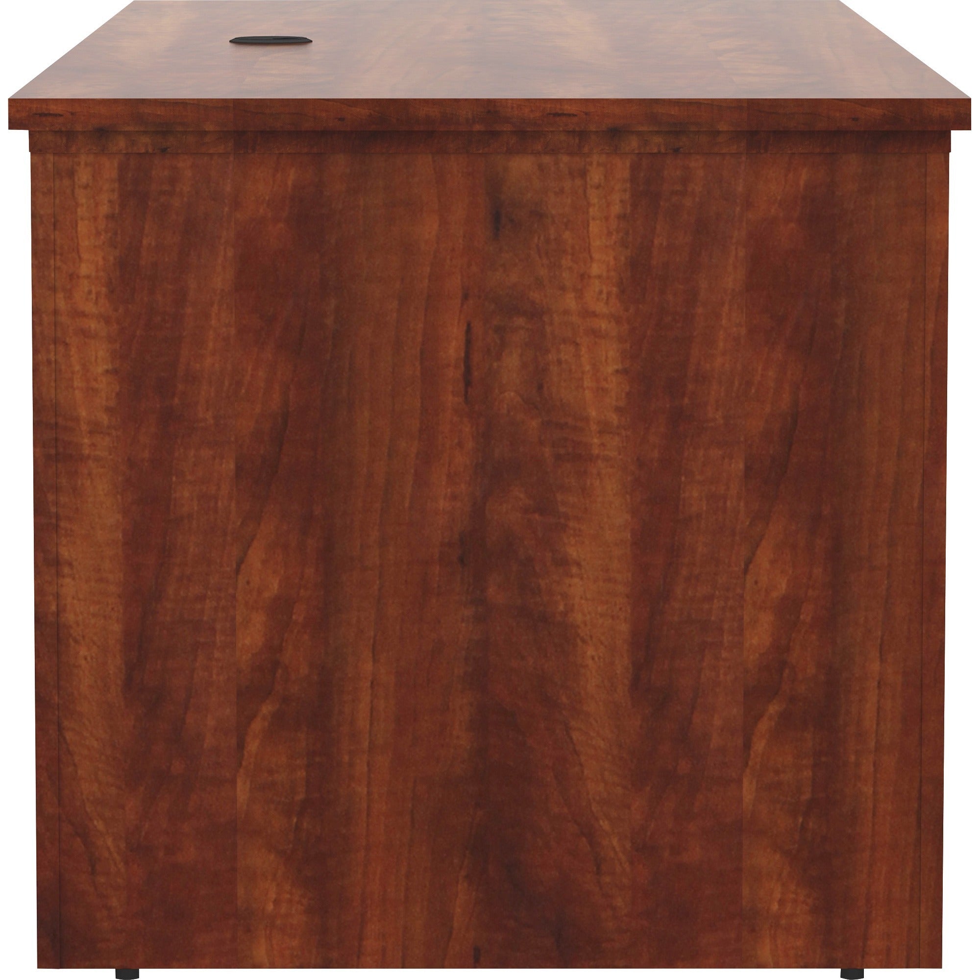 lorell-essentials-series-sit-to-stand-desk-shell-01-top-1-edge-72-x-2949-finish-cherry-laminate-table-top_llr69573 - 3
