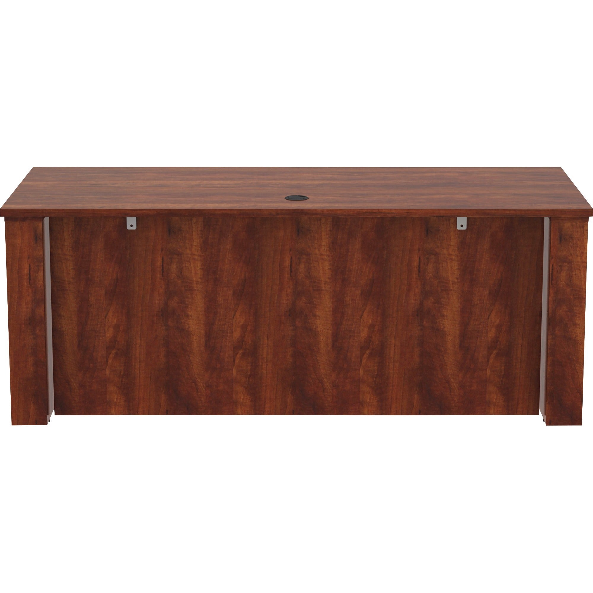 lorell-essentials-series-sit-to-stand-desk-shell-01-top-1-edge-72-x-2949-finish-cherry-laminate-table-top_llr69573 - 4