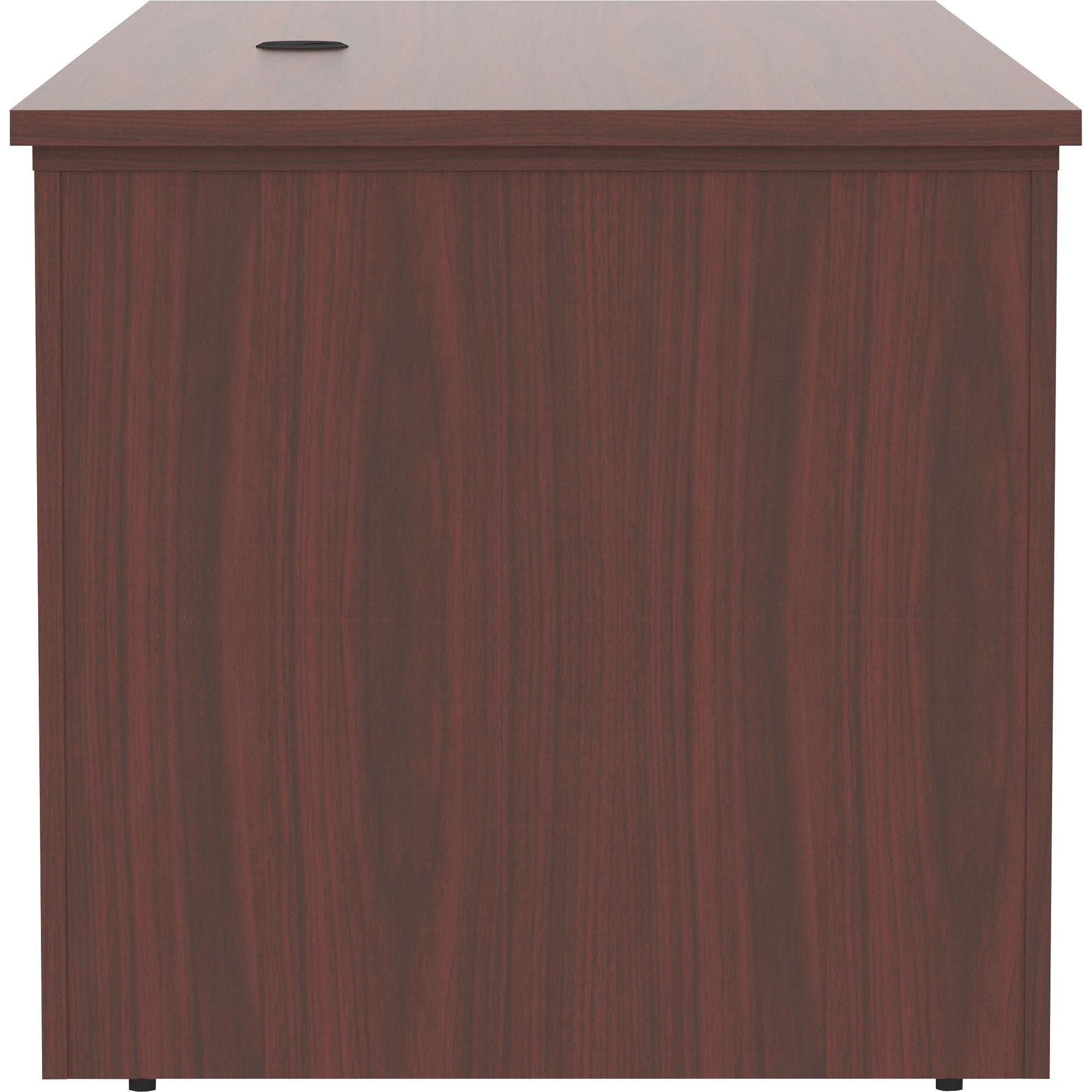 lorell-essentials-series-sit-to-stand-desk-shell-01-top-1-edge-72-x-2949-finish-mahogany-laminate-table-top_llr69574 - 3