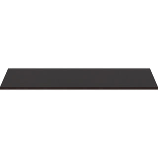 Lorell Relevance Electric Workstation Tabletop - 60" x 30" x 1" - Straight Edge - Finish: Espresso