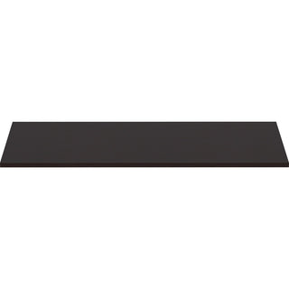 Lorell Relevance Electric Workstation Tabletop - 60" x 30" x 1" - Straight Edge - Finish: Espresso