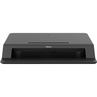 Lotus LT Sit-Stand Workstation, 34.38" x 28.38" x 7.62", Black