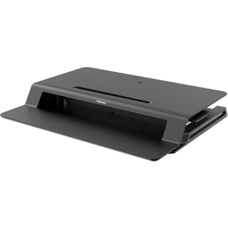 Lotus LT Sit-Stand Workstation, 34.38" x 28.38" x 7.62", Black