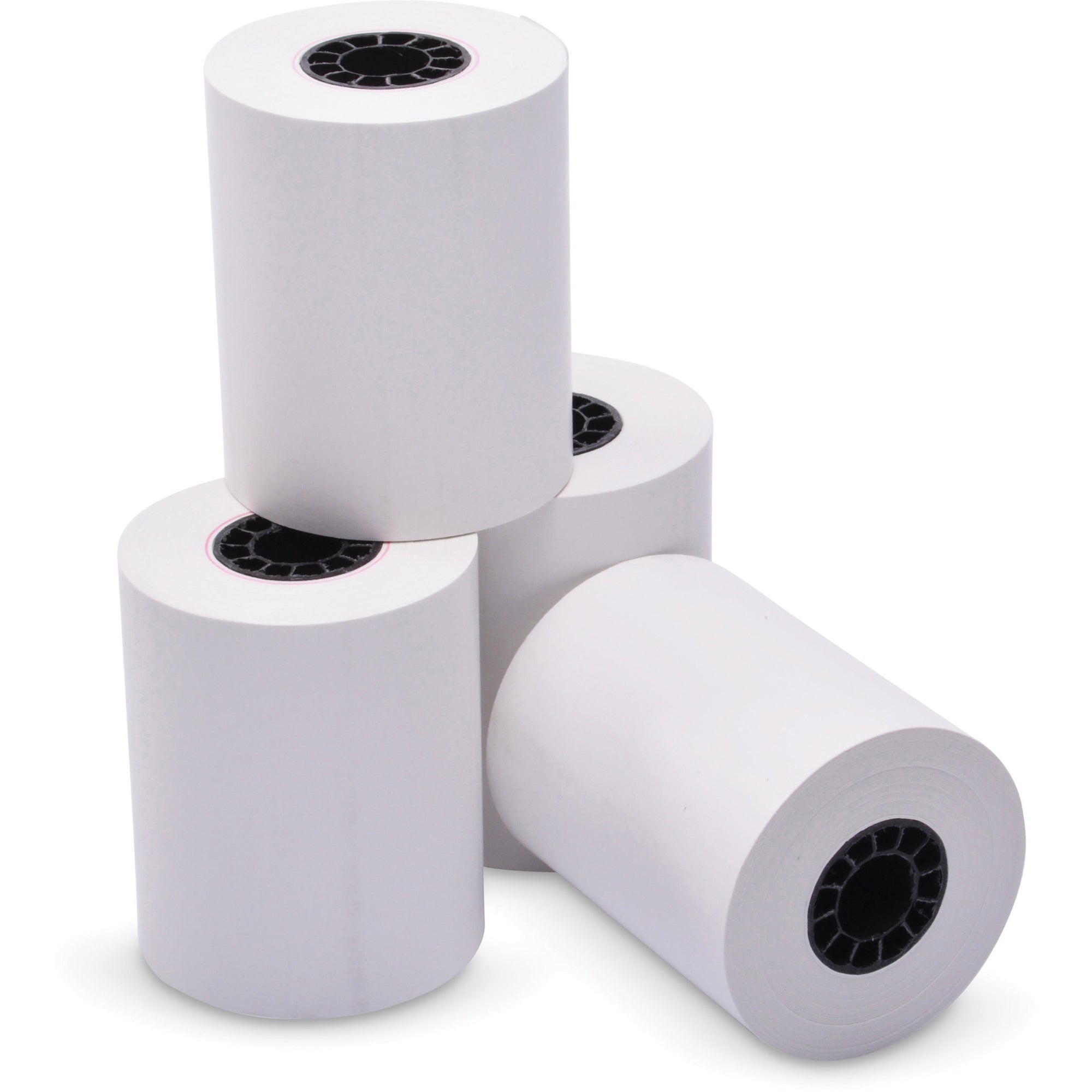 Direct Thermal Printing Paper Rolls, 0.45" Core, 2.25" x 85 ft, White, 50/Carton